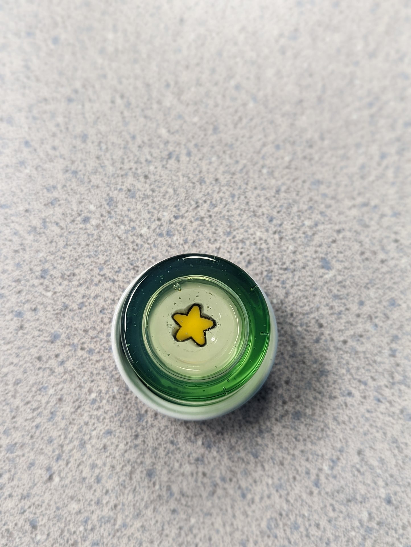 Yellow Star Millie Jar
