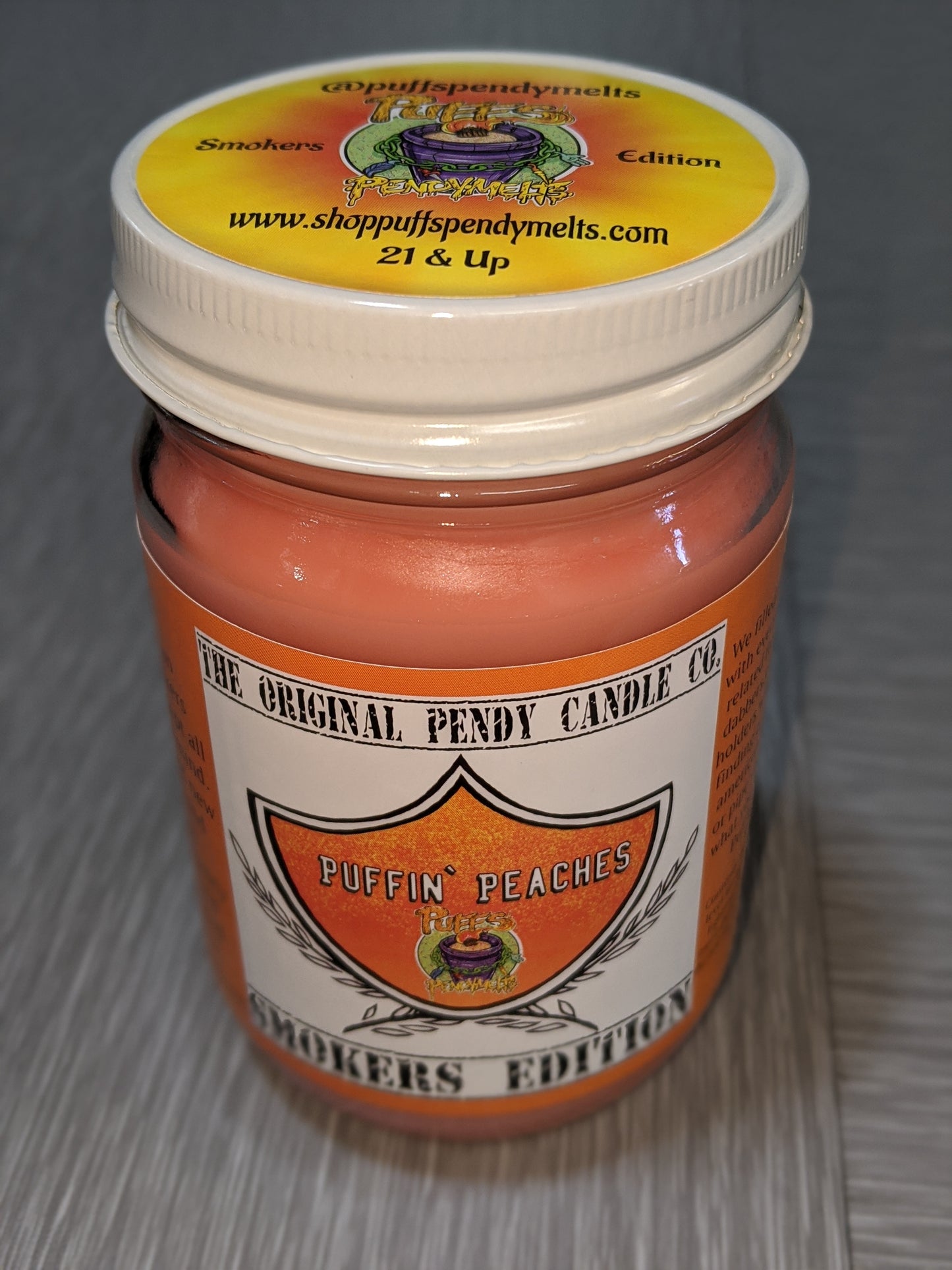 Puffin' Peaches - Yellow Lid Edition