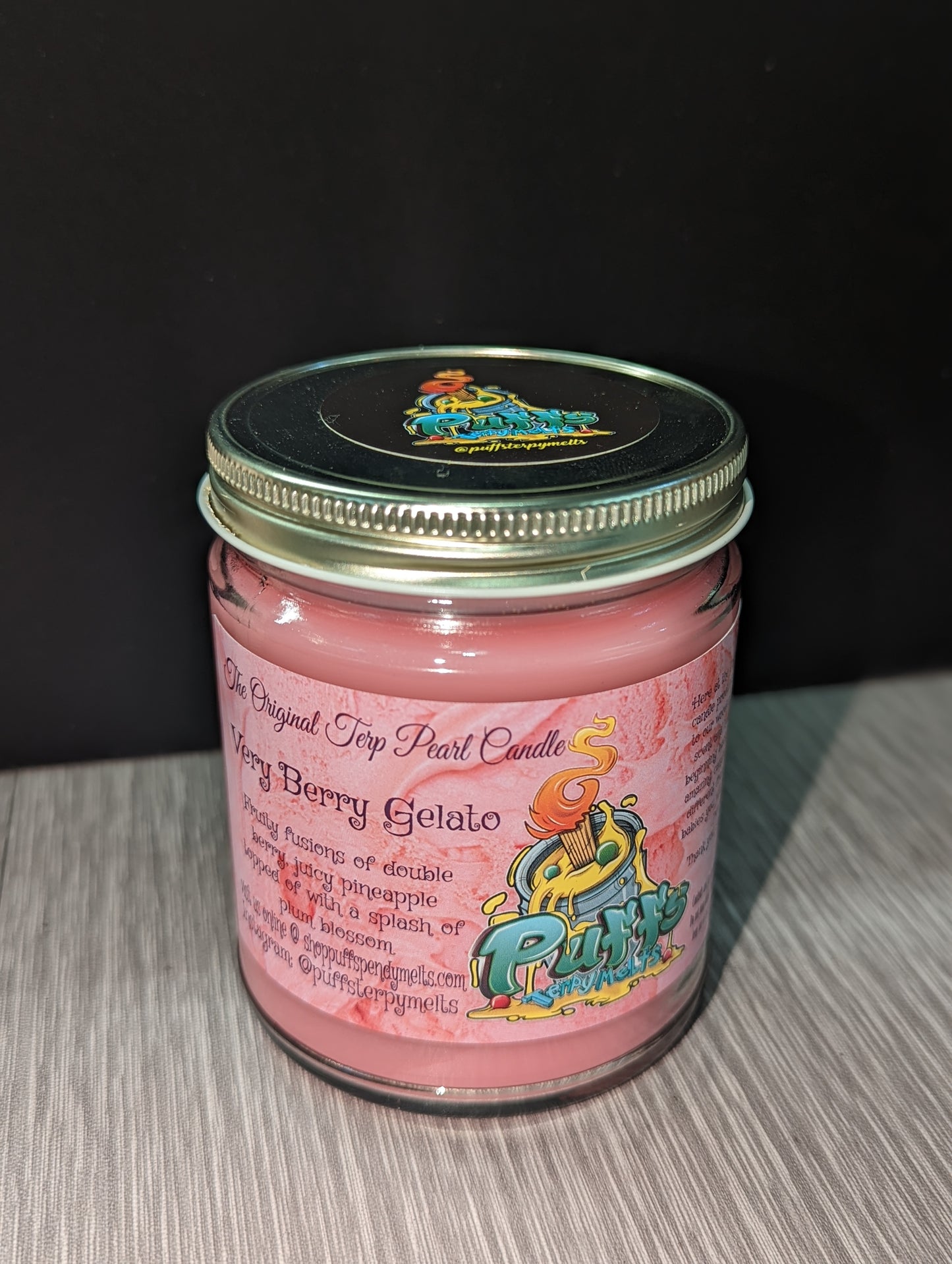 Puffs Terpy Melts - Very Berry Gelato 9 oz.